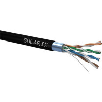 Kabel datový OPTONET 5E, F/UTP stíněný, venkovní, černý